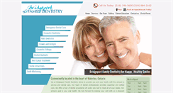 Desktop Screenshot of bridgeportfamilydentistry.com