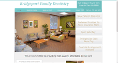 Desktop Screenshot of bridgeportfamilydentistry.org