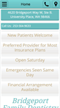 Mobile Screenshot of bridgeportfamilydentistry.org
